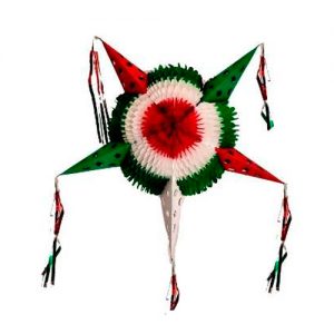 Piñata Tricolor Plegable